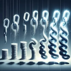 Quote by Warren Buffett: Chains of habit are too light to be felt until they are too heavy to be broken. - Warren Buffett