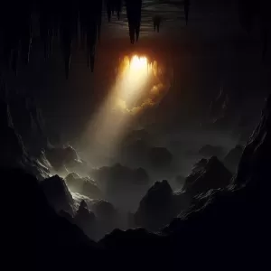 Quote by Thomas Kinkade: Even the smallest ray of light can break through the deepest darkness.