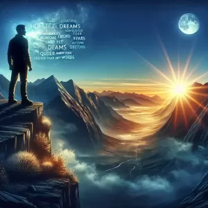 Quote by Author unknown.: Let your dreams be bigger than your fears and your actions louder than your words.