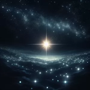 Even the smallest star shines in the dark.