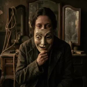 A smile is a mask that hides the truth.