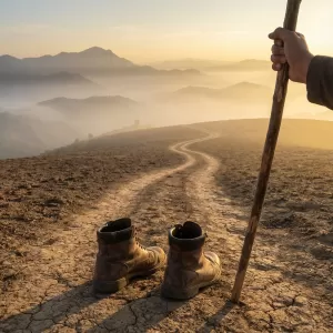Quote by Lao Tzu: The journey of a thousand miles begins beneath one's feet.