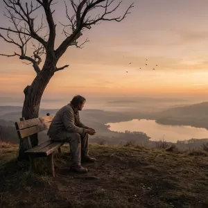 Quote by Lao Tzu: Sitting quietly, doing nothing.