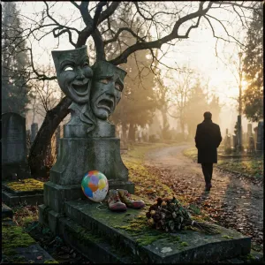 Quote by George Bernard Shaw: Life doesn't cease to be funny when people die any more than it ceases to be serious when people laugh.