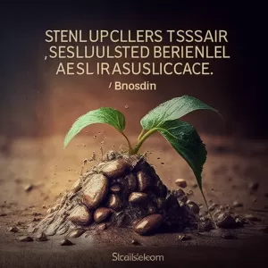 Success is born from dedication, hard work, and a sprinkle of resilience.