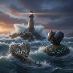 Quote by Seneca: False love lacks constancy, the true heart stands firm against the tides.