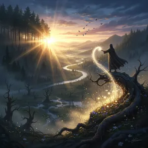Morning forms the day's fate; make it good.