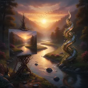 Art is a harmony parallel with nature.
