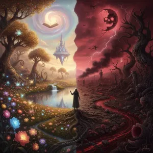 The imagination is a source of enchantment and horror alike.