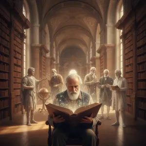 Quote by René Descartes: The reading of good books is like a conversation with the best men of past centuries.