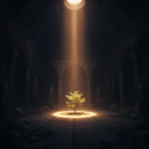 A single sunbeam is enough to drive away many shadows.