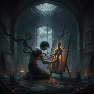 Art lives only in the agony of its creator.