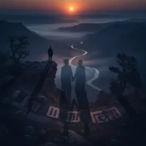 The morning of life is like dawn; its shadows bring their own truths, silent and inevitable.