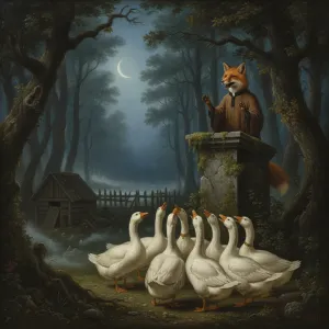 Quote by German Proverb: When the fox preaches, guard your geese.