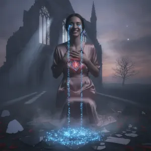When the mouth smiles, the heart often weeps.