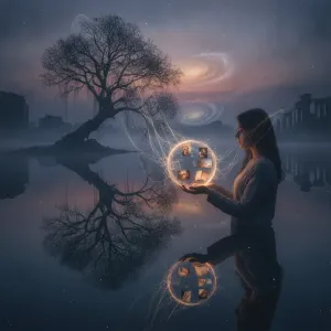 A life unexamined is a life unlived, for in reflection we see the threads of our silent existence.