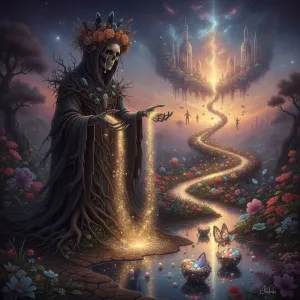 Death is the mother of beauty; hence from her, alone, shall come fulfillment to our dreams and our desires.