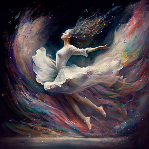 In the dance of dreams, courage is the rhythm that propels us forward.