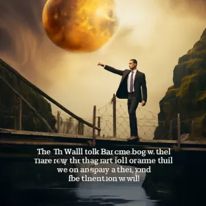 The only thing that stands between you and your dream is the will to try and the belief that it is actually possible. - Joel Brown